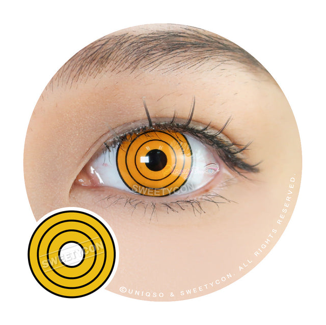 Sweety Crazy Yellow Rings (1 lens/pack)-Crazy Contacts-UNIQSO Canada