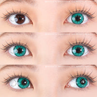 Sweety Crazy Zombie Green (1 lens/pack)-Crazy Contacts-UNIQSO Canada