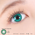 Sweety Crazy Zombie Green (1 lens/pack)-Crazy Contacts-UNIQSO Canada