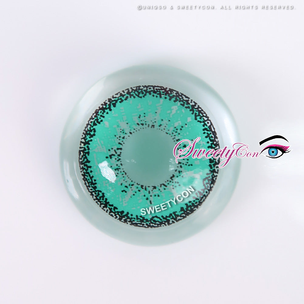 Sweety Crazy Zombie Green (1 lens/pack)-Crazy Contacts-UNIQSO Canada