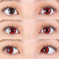 Sweety Crazy Zombie Red (1 lens/pack)-Crazy Contacts-UNIQSO Canada