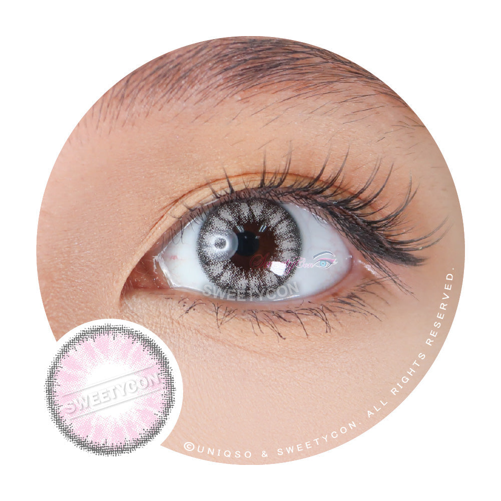 Sweety Crystal Pink (1 lens/pack)-Colored Contacts-UNIQSO Canada