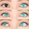 Sweety Delulu Green (1 lens/pack)-Colored Contacts-UNIQSO Canada