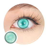 Sweety Delulu Green (1 lens/pack)-Colored Contacts-UNIQSO Canada