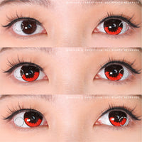 Sweety Demon Killer - Burning Fire II (1 lens/pack)-Colored Contacts-UNIQSO Canada