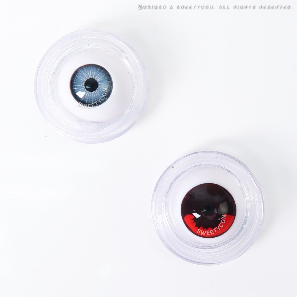 Sweety Demon Killer - Burning Fire II (1 lens/pack)-Colored Contacts-UNIQSO Canada