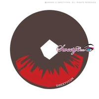 Sweety Demon Killer - Burning Fire II (1 lens/pack)-Colored Contacts-UNIQSO Canada