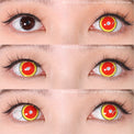 Sweety Demon Killer - Fire Flame (1 lens/pack)-Colored Contacts-UNIQSO Canada