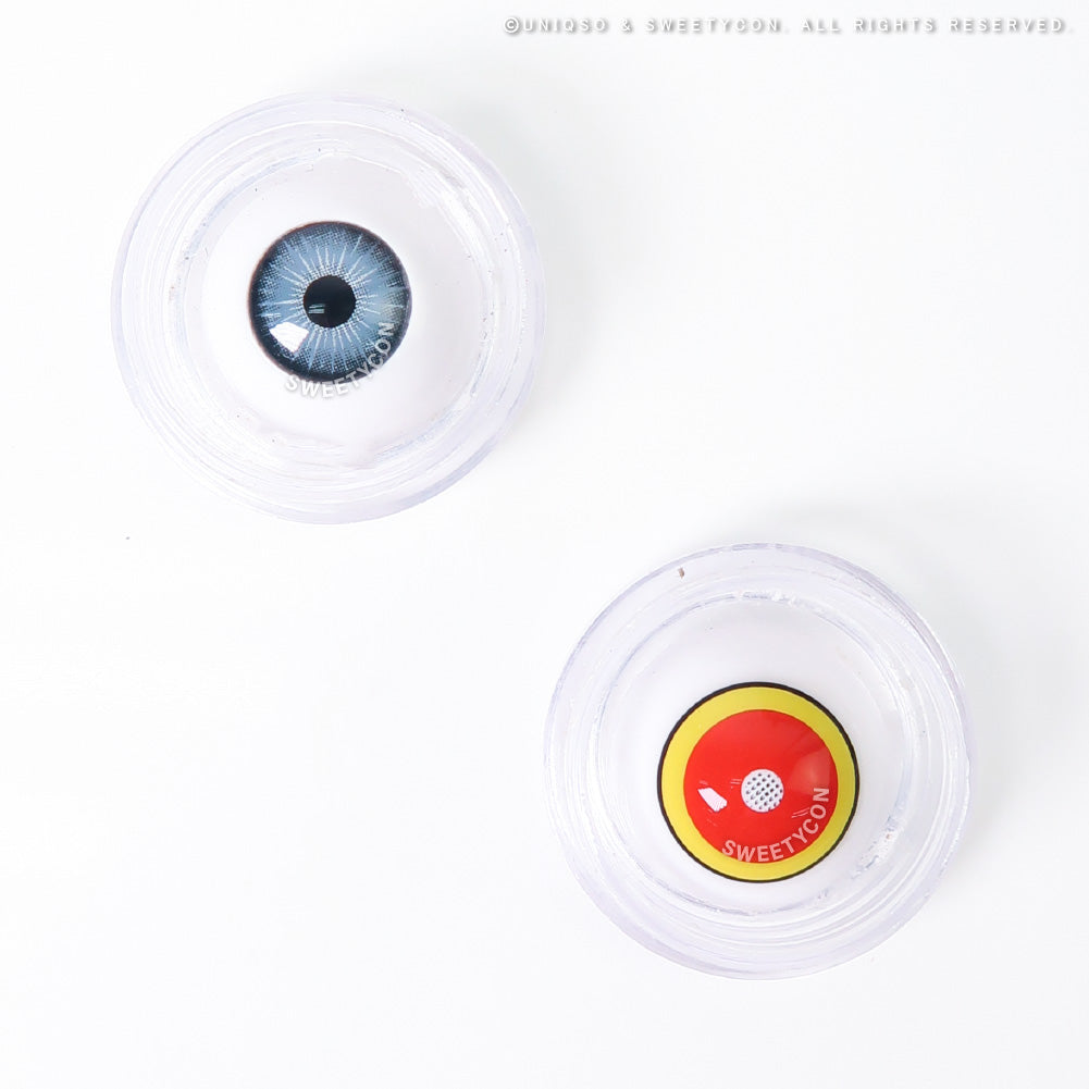 Sweety Demon Killer - Fire Flame (1 lens/pack)-Colored Contacts-UNIQSO Canada