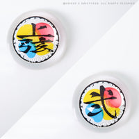 Sweety Demon Killer Upper Moon 2 (2 lenses/pack)-Colored Contacts-UNIQSO Canada