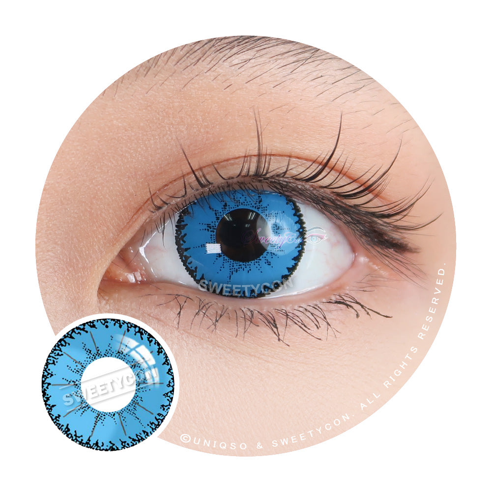 Sweety Devil Blue II (1 lens/pack)-Colored Contacts-UNIQSO Canada