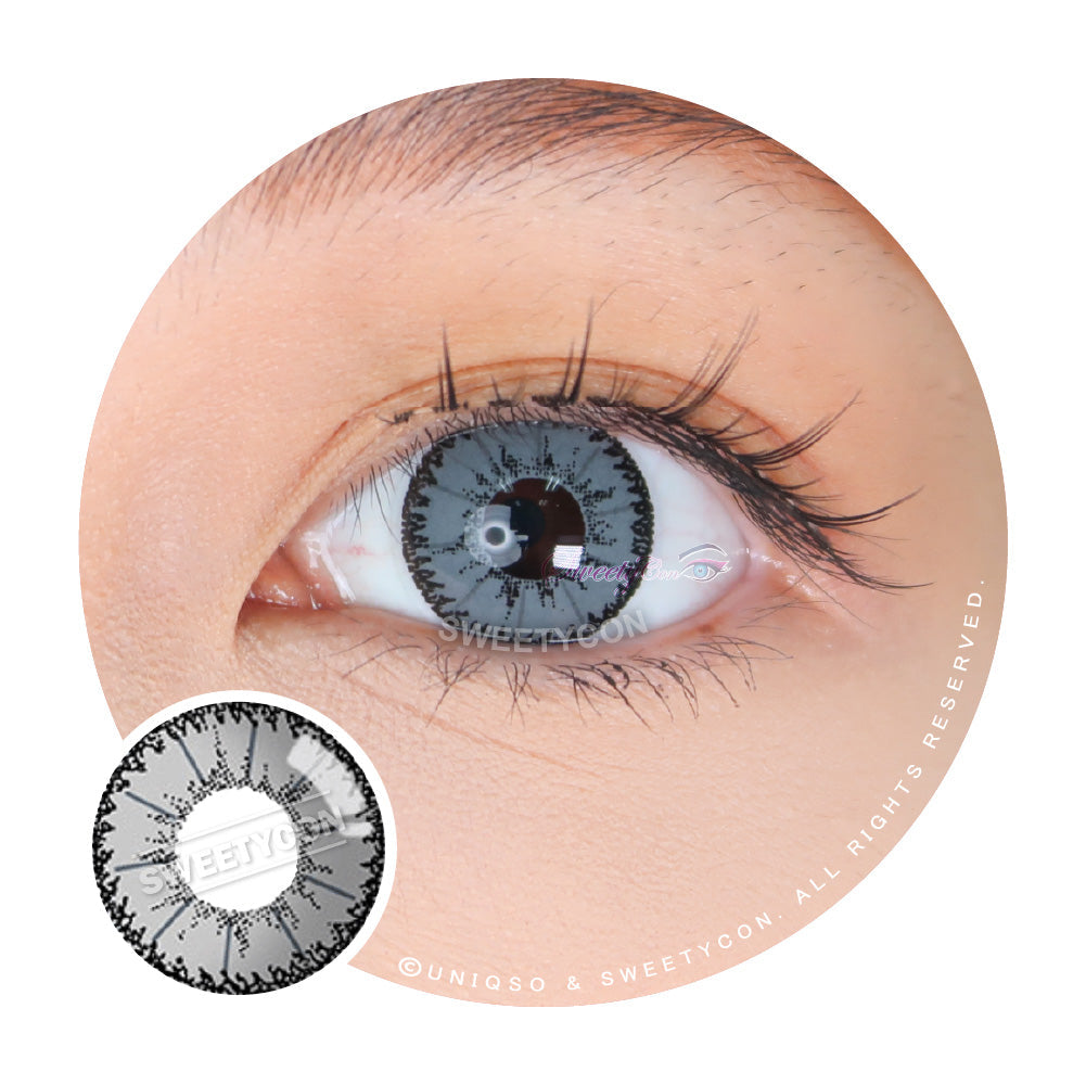 Sweety Devil Grey (1 lens/pack)-Colored Contacts-UNIQSO Canada