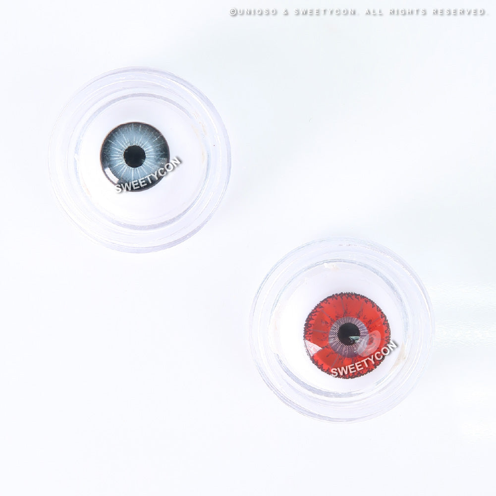 Sweety Devil Red (1 lens/pack)-Colored Contacts-UNIQSO Canada
