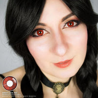 Sweety Devil Red (1 lens/pack)-Colored Contacts-UNIQSO Canada