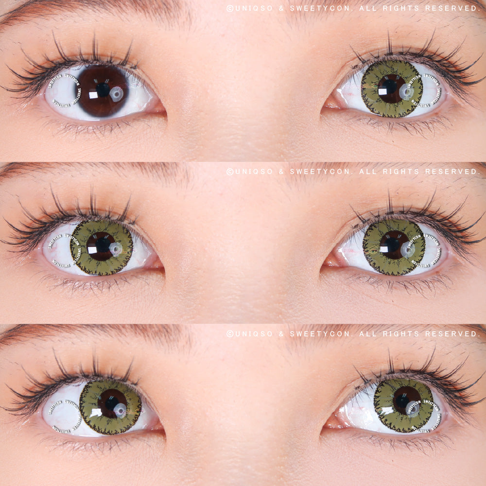 Sweety Devil Yellow (1 lens/pack)-Colored Contacts-UNIQSO Canada