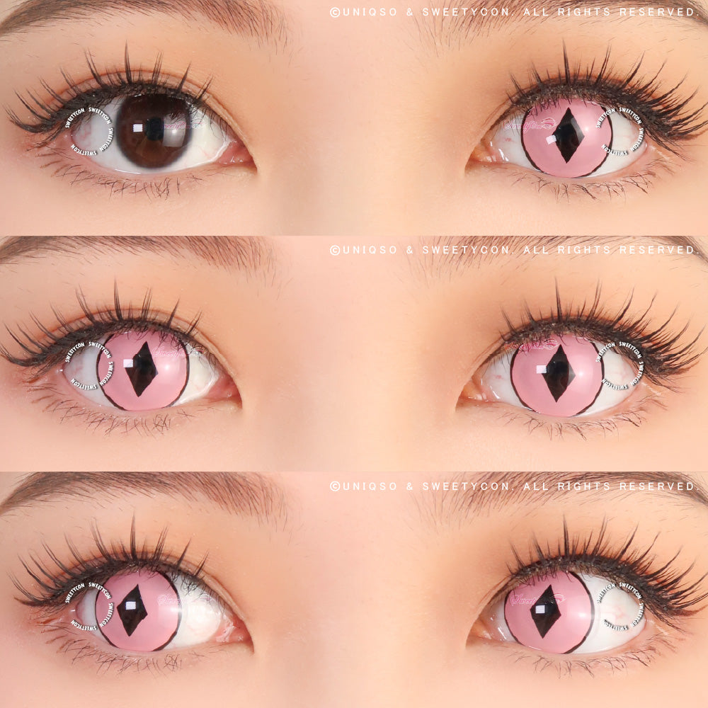 Sweety Diamond Pink (1 lens/pack)-Colored Contacts-UNIQSO Canada
