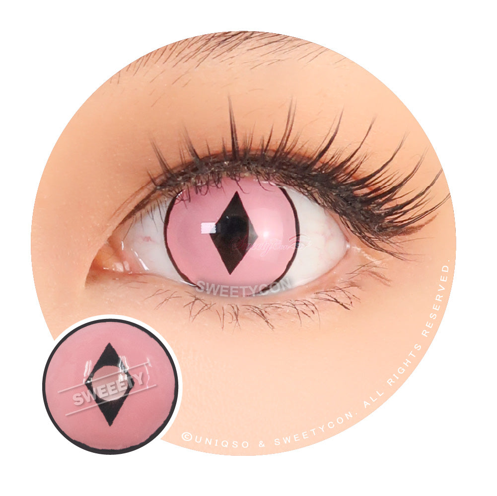 Sweety Diamond Pink (1 lens/pack)-Colored Contacts-UNIQSO Canada