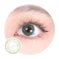 Sweety Emerald colored contacts