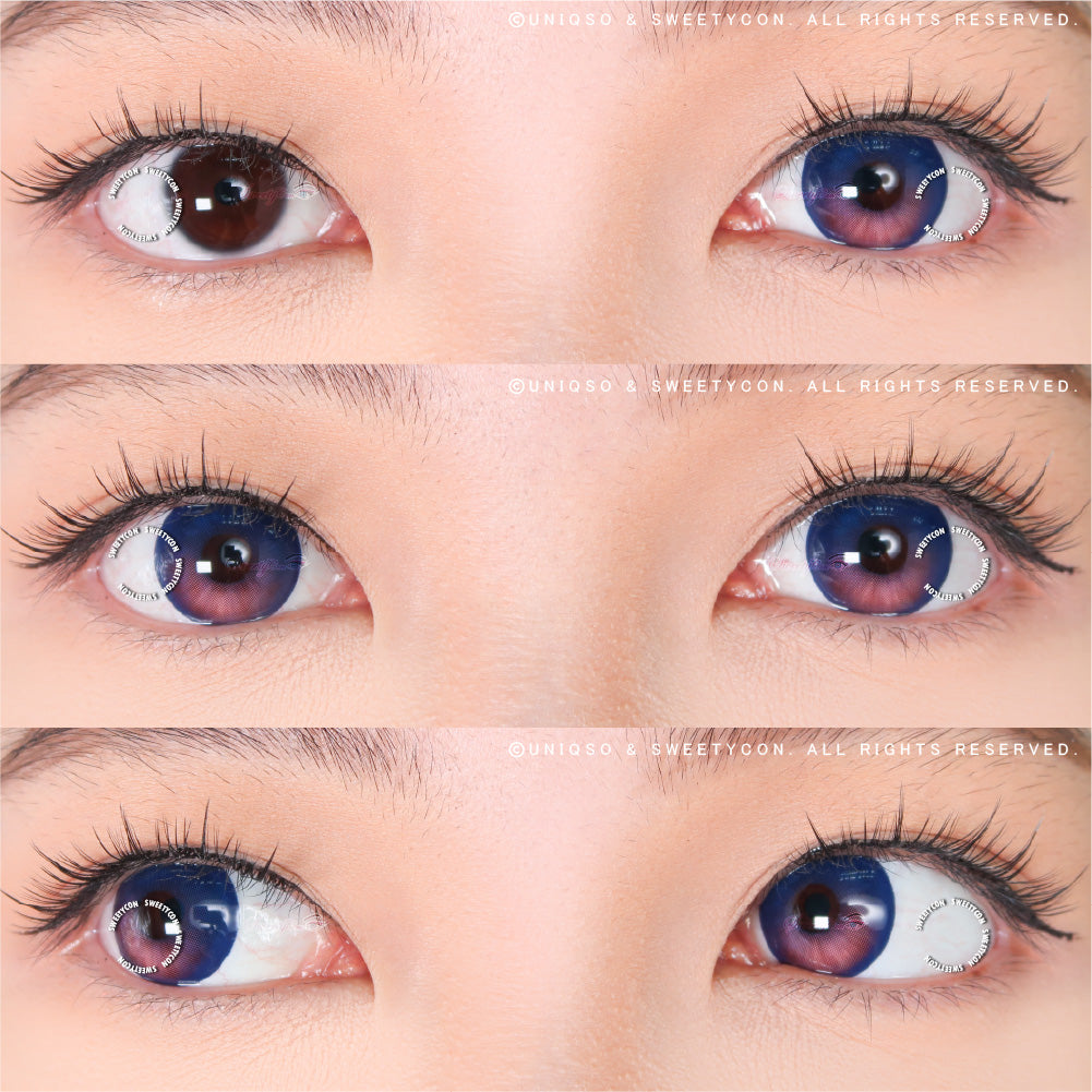 Sweety Frostfire Violet Pink (1 lens/pack)-Colored Contacts-UNIQSO Canada