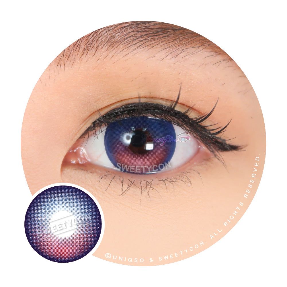 Sweety Frostfire Violet Pink (1 lens/pack)-Colored Contacts-UNIQSO Canada
