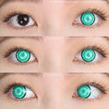 Sweety Crazy Green Ring (1 lens/pack)-Colored Contacts-UNIQSO Canada