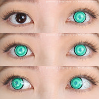 Sweety Crazy Green Ring (1 lens/pack)-Colored Contacts-UNIQSO Canada