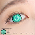 Sweety Crazy Green Ring (1 lens/pack)-Colored Contacts-UNIQSO Canada