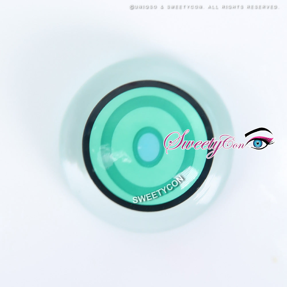 Sweety Crazy Green Ring (1 lens/pack)-Colored Contacts-UNIQSO Canada