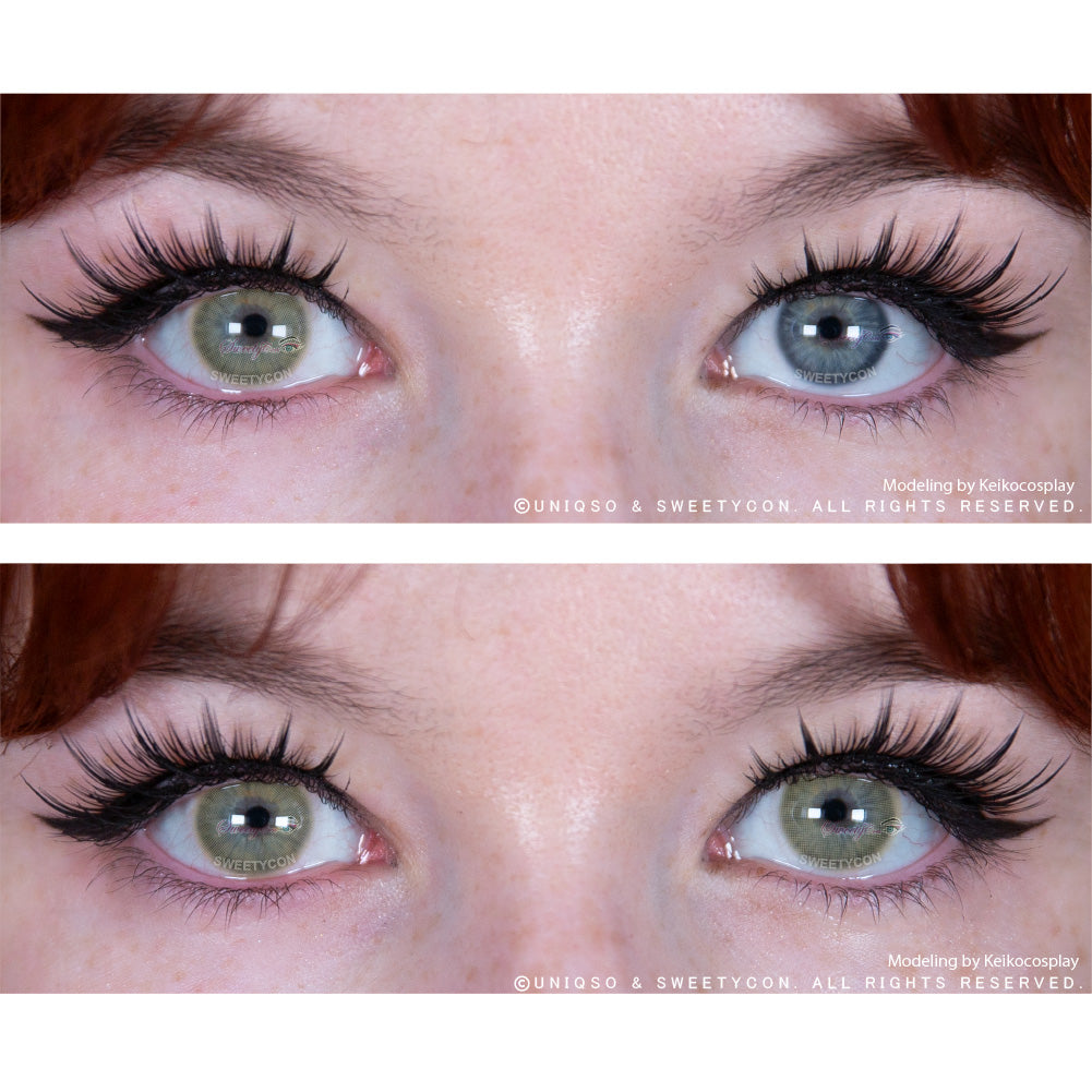 Sweety Hidrocor Amber (1 lens/pack)-Colored Contacts-UNIQSO Canada