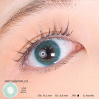 Sweety Hidrocor II Blue (1 lens/pack)-Colored Contacts-UNIQSO Canada