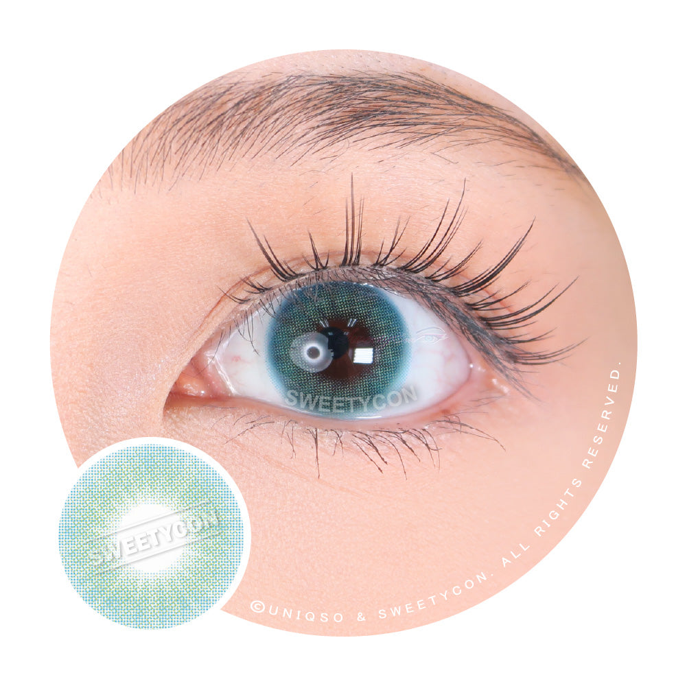 Sweety Hidrocor II Blue (1 lens/pack)-Colored Contacts-UNIQSO Canada
