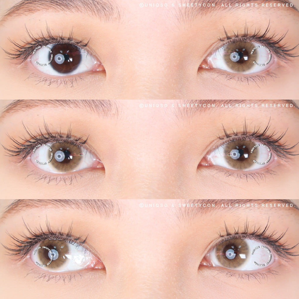 Sweety Hidrocor II Brown (1 lens/pack)-Colored Contacts-UNIQSO Canada