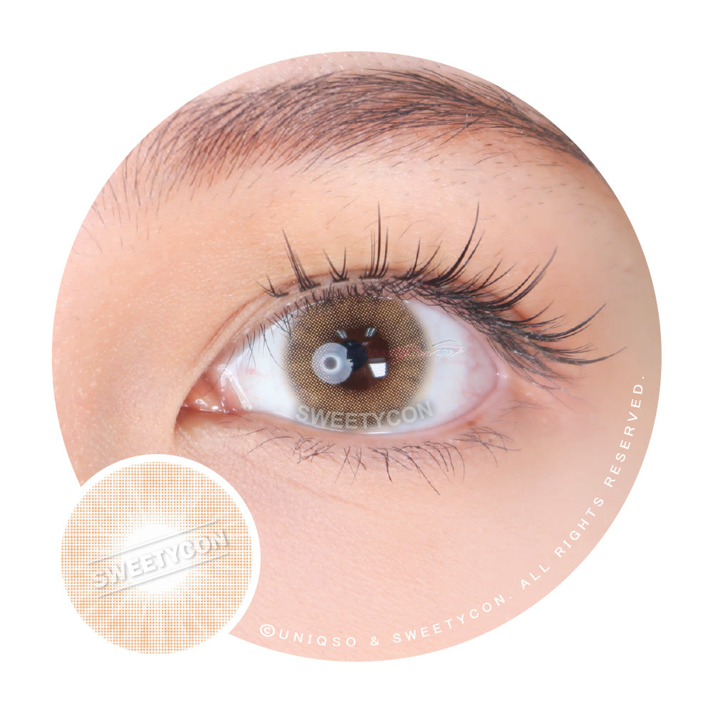 Sweety Hidrocor II Brown (1 lens/pack)-Colored Contacts-UNIQSO Canada