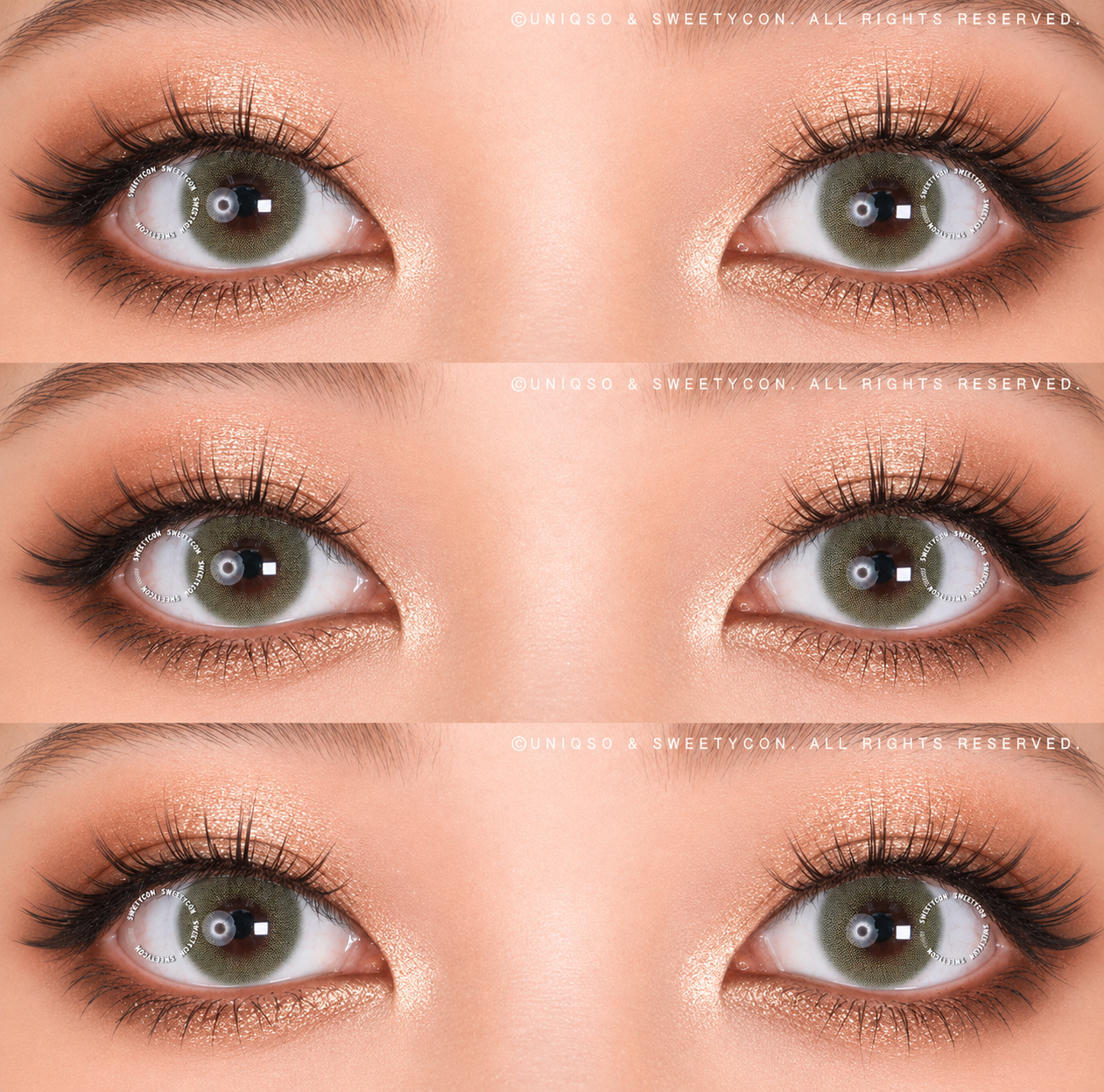 Sweety Hidrocor II Sky Grey (1 lens/pack)-Colored Contacts-UNIQSO Canada