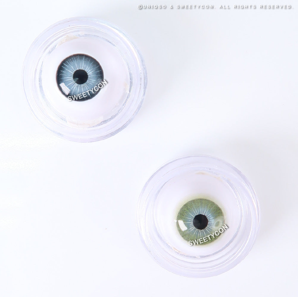 Sweety Hidrocor II Sky Grey (1 lens/pack)-Colored Contacts-UNIQSO Canada
