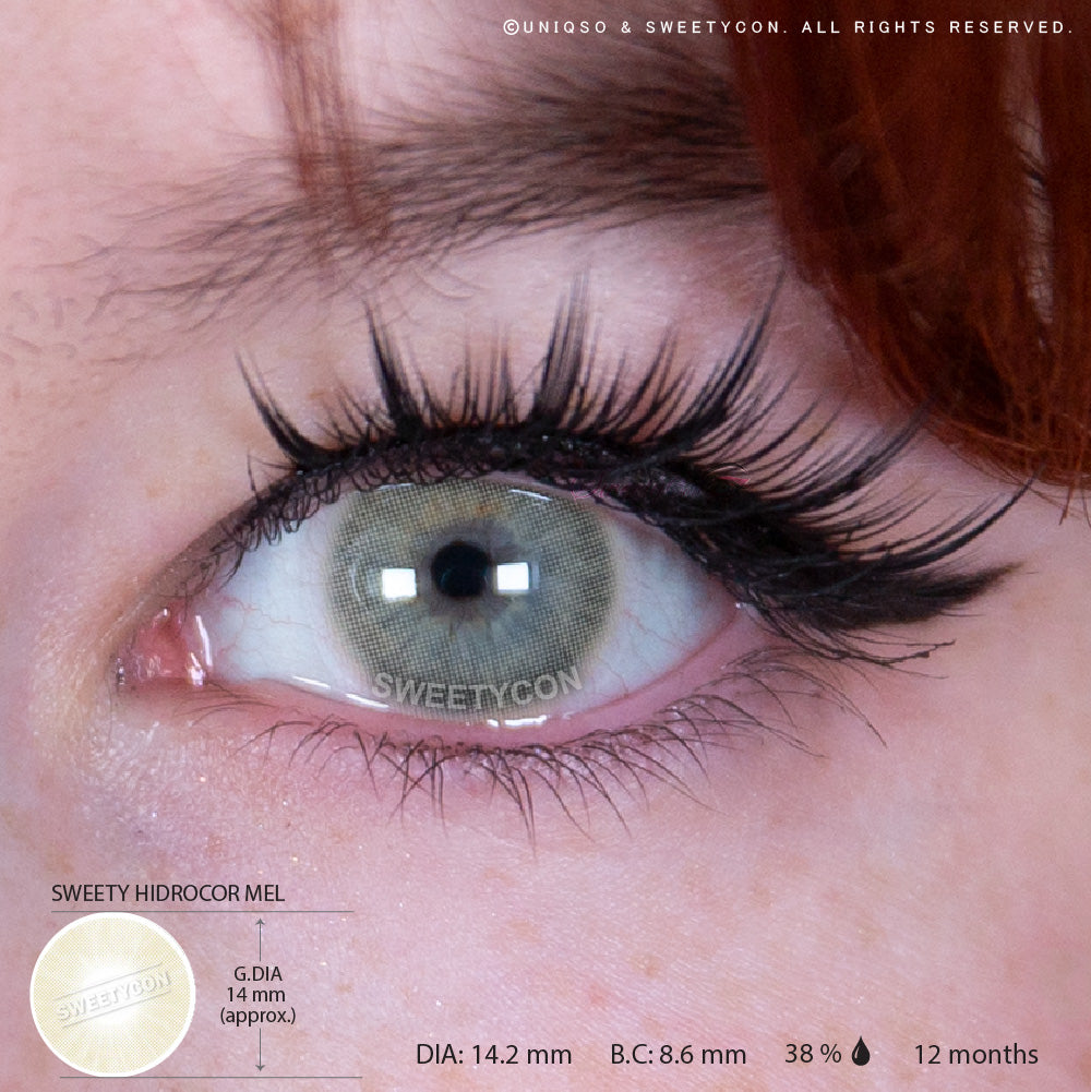 Sweety Hidrocor Mel (1 lens/pack)-Colored Contacts-UNIQSO Canada