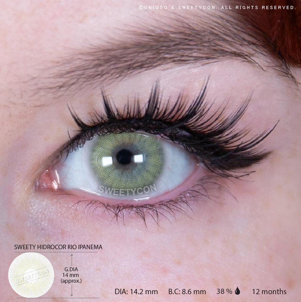 Sweety Hidrocor Rio Ipanema (1 lens/pack)-Colored Contacts-UNIQSO Canada