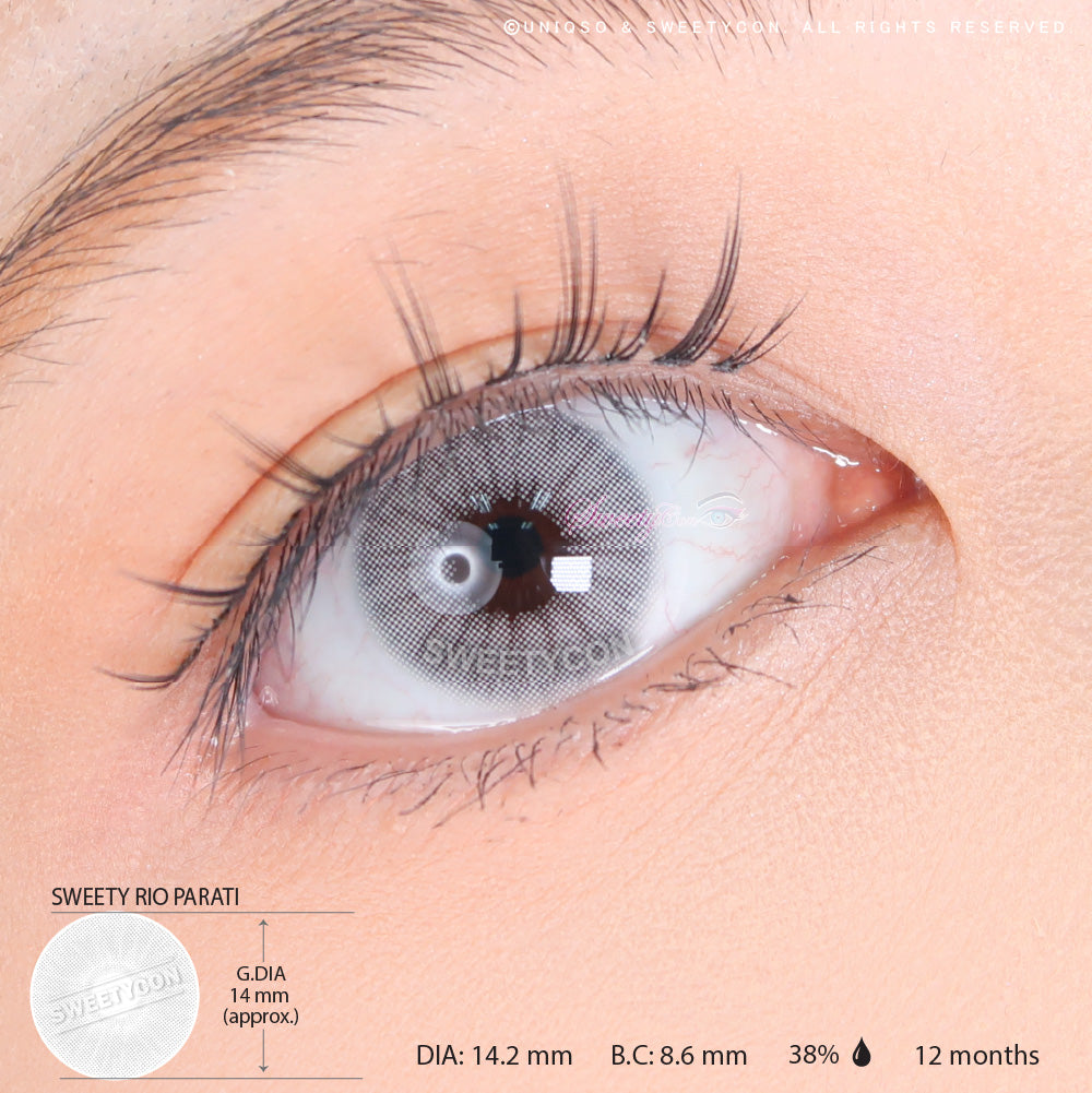 Sweety Hidrocor Rio Parati (1 lens/pack)-Colored Contacts-UNIQSO Canada