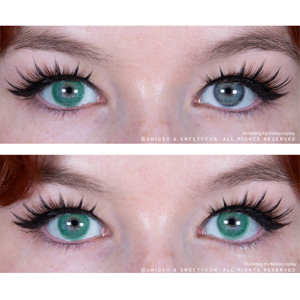 Sweety Hidrocor Verde (1 lens/pack)-Colored Contacts-UNIQSO Canada