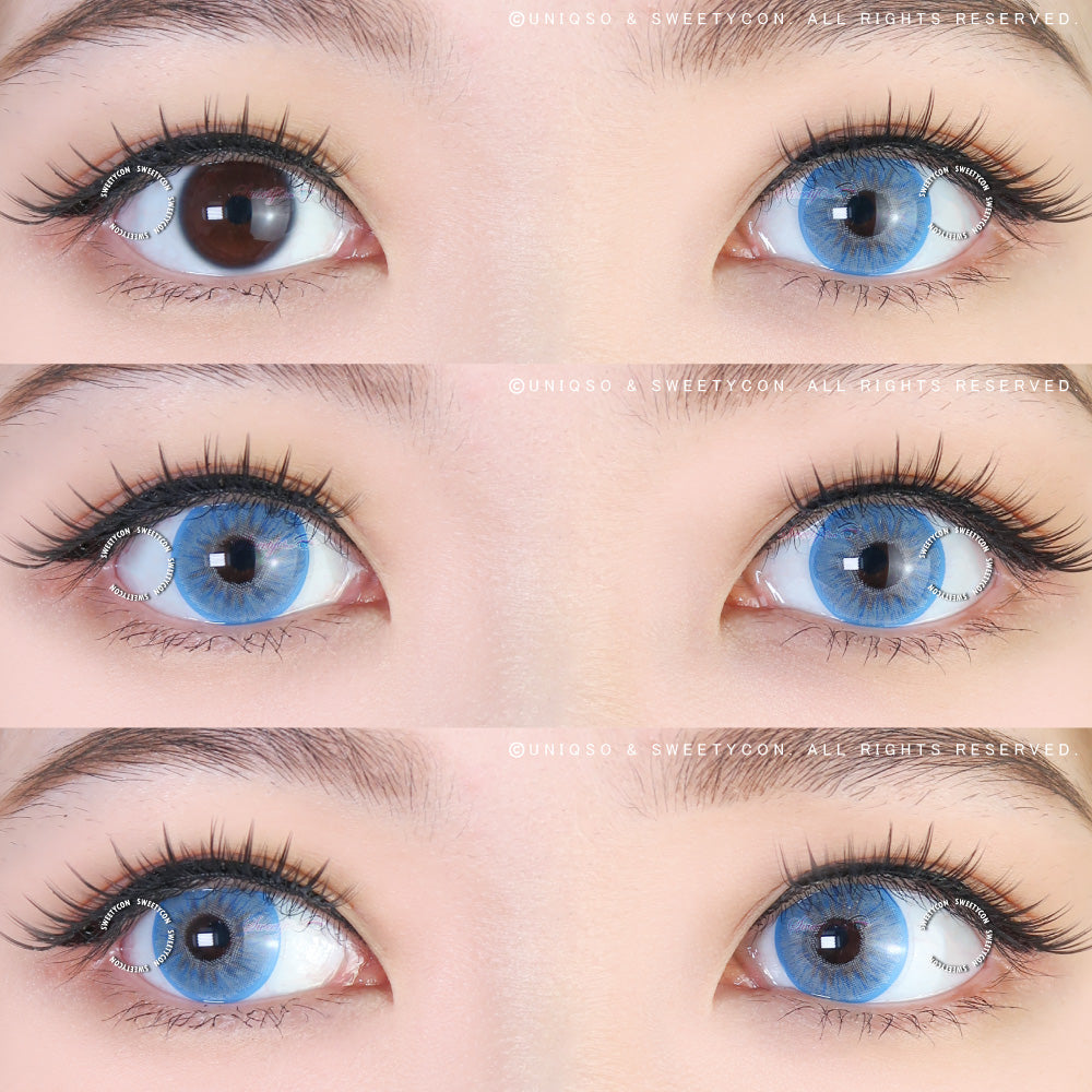Sweety Icy 2 Blue (1 lens/pack)-Colored Contacts-UNIQSO Canada