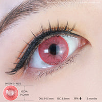 Sweety Icy 2 Pink (1 lens/pack)-Colored Contacts-UNIQSO Canada