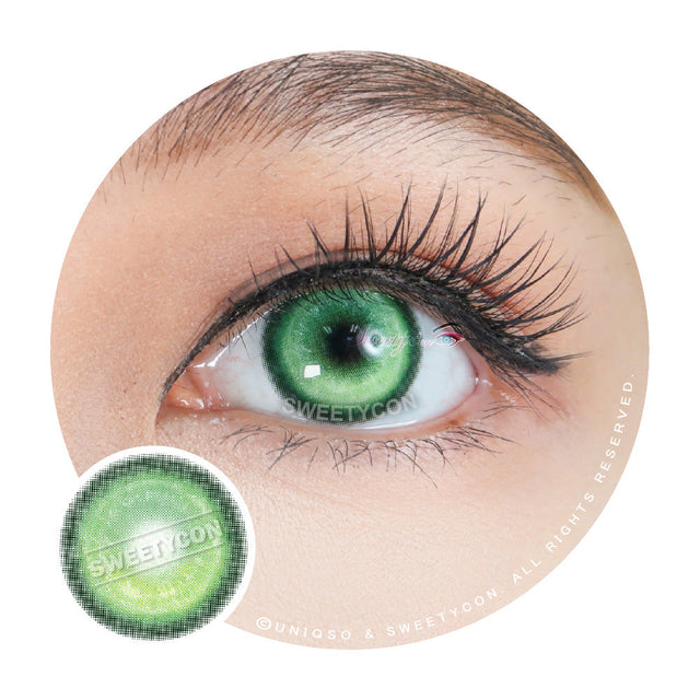 Sweety Koi Green (1 lens/pack)-Colored Contacts-UNIQSO Canada