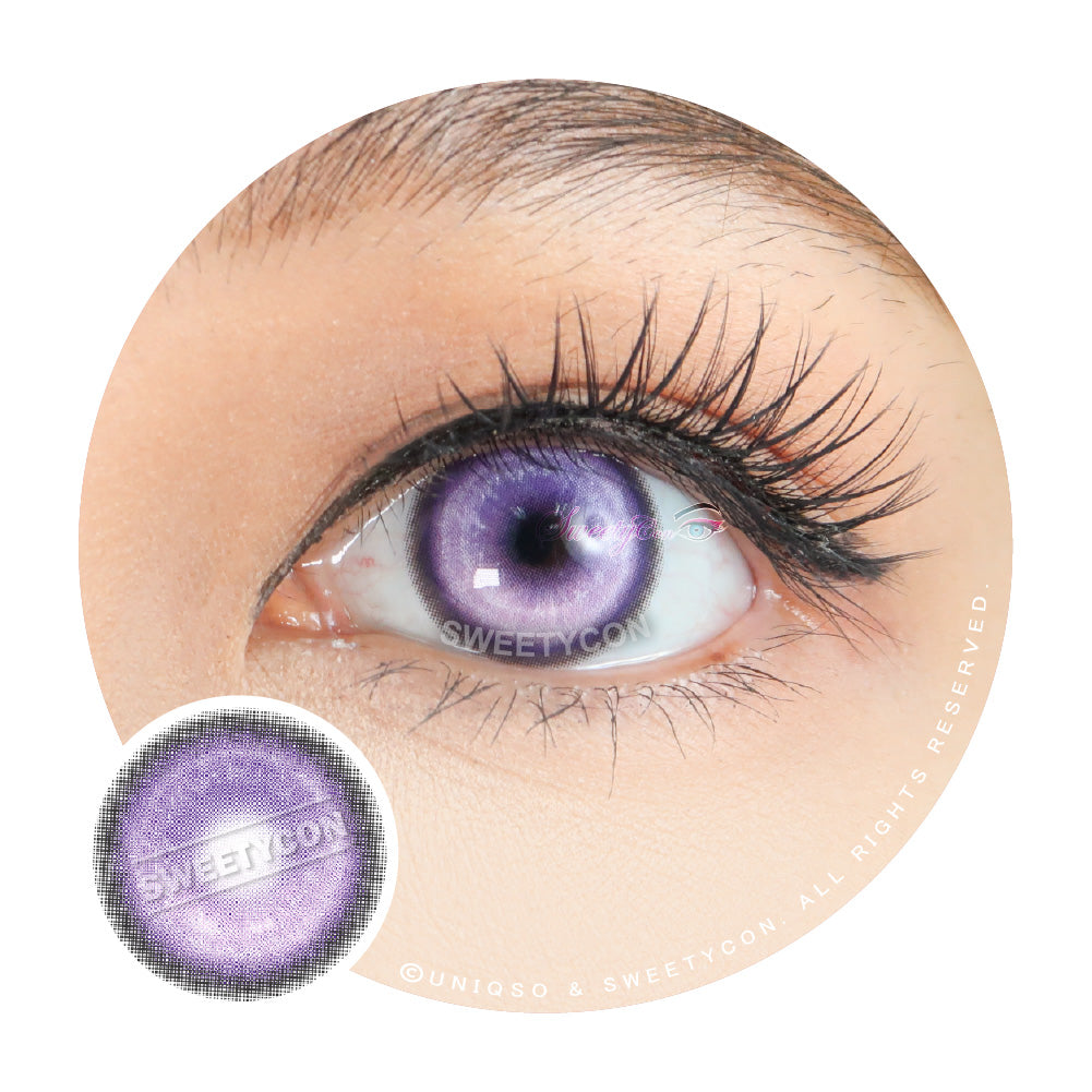 Sweety Koi Violet (1 lens/pack)-Colored Contacts-UNIQSO Canada