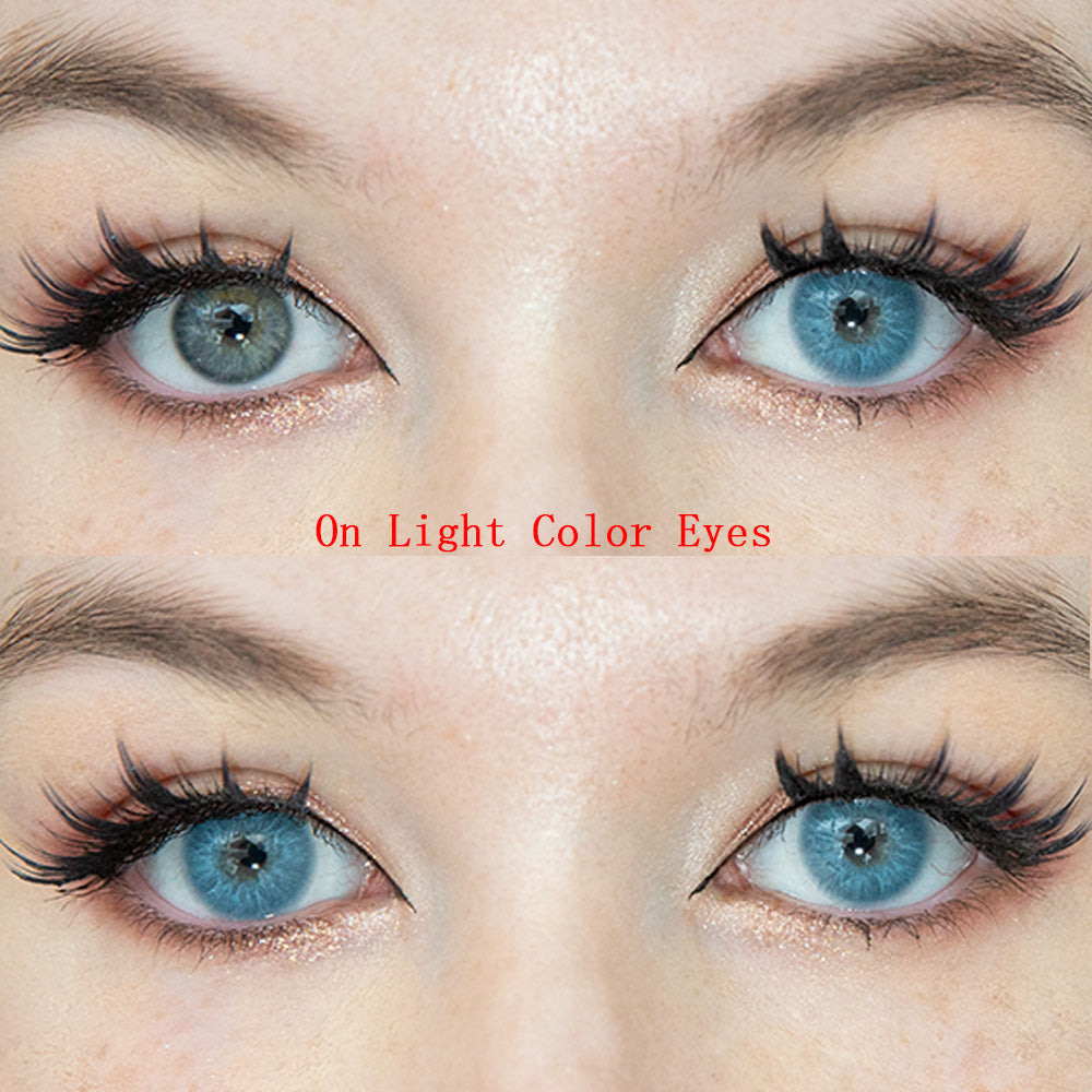 Sweety Love.S Dark Blue (1 lens/pack)-Colored Contacts-UNIQSO Canada
