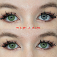 Sweety Love.S Green (1 lens/pack)-Colored Contacts-UNIQSO Canada