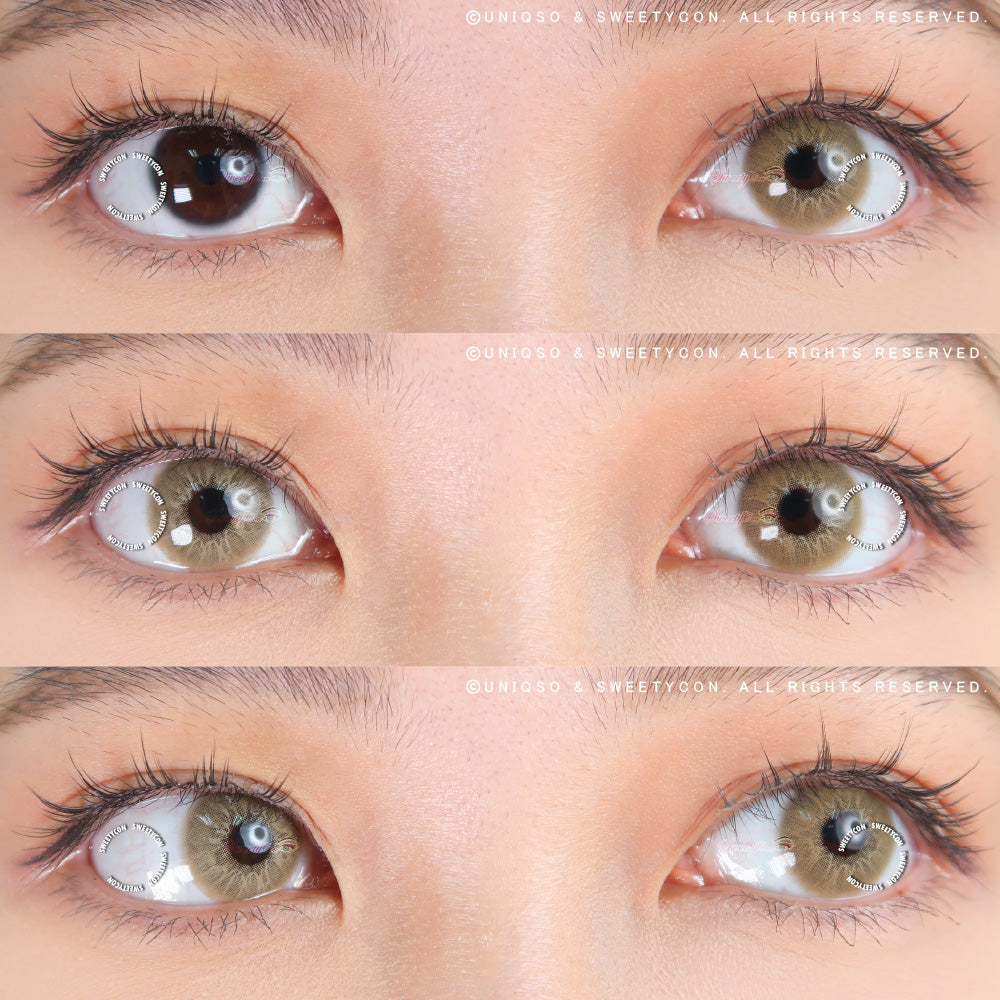 Sweety Love.S Grey (1 lens/pack)-Colored Contacts-UNIQSO Canada
