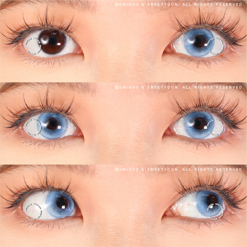 Sweety Lovejoy Blue (1 lens/pack)-Colored Contacts-UNIQSO Canada