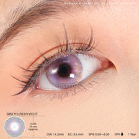Sweety Lovejoy Violet (1 lens/pack)-Colored Contacts-UNIQSO Canada