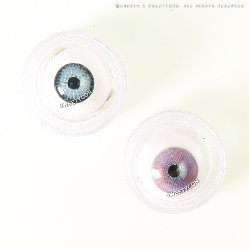 Sweety Lovejoy Violet (1 lens/pack)-Colored Contacts-UNIQSO Canada