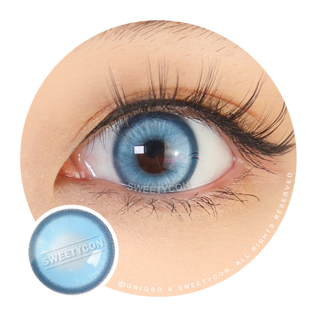 Sweety Magic Pop Blue (1 lens/pack)-Colored Contacts-UNIQSO Canada